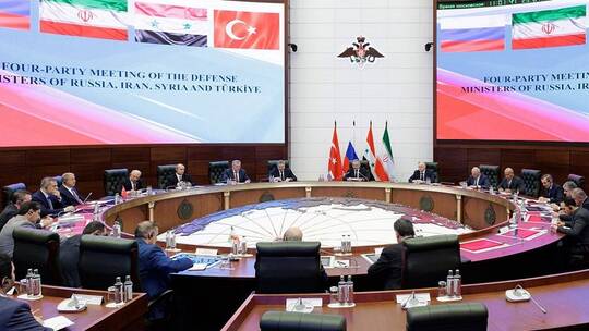 وزراء دفاع سورية وروسيا وإيران وتركيا يبحثون انسحاب القوات التركية من الأراضي السورية
