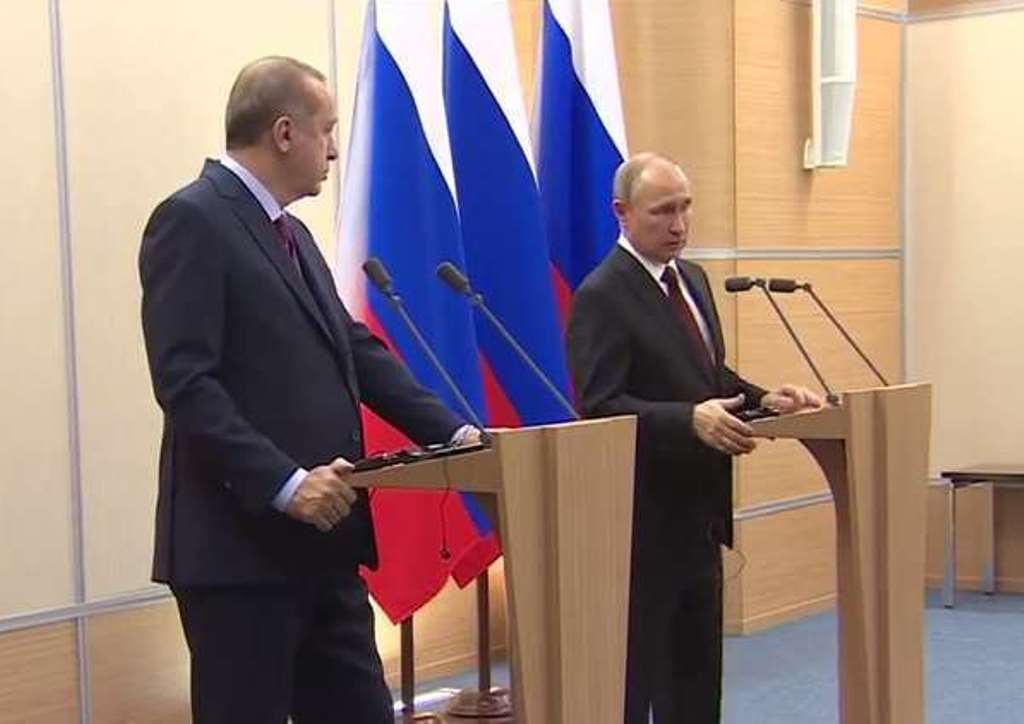 روسيا وتركيا تتفقان على منطقة منزوعة السلاح في إدلب