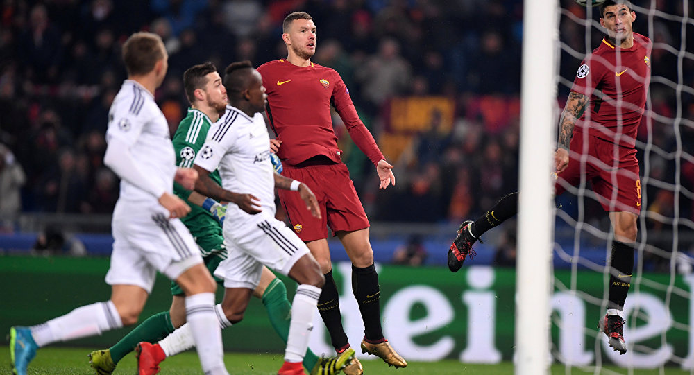 فيديو: روما ينتصرعلى كاراباغ في دوري أبطال أوروبا 1-0