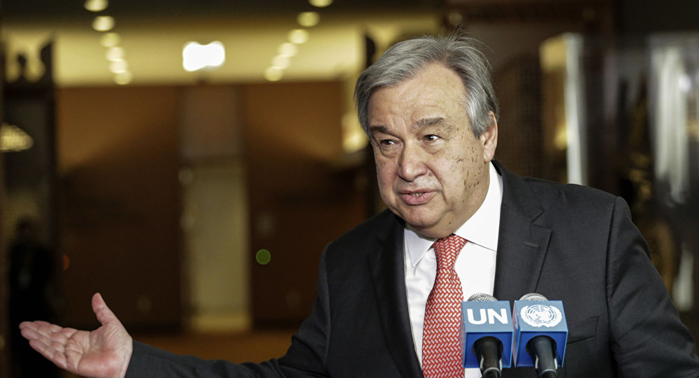 الأمين العام للأمم المتحدة: لا بديل عن حل الدولتين