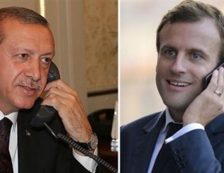 أردوغان وماكرون يؤكدان عزمهما العمل لحث واشنطن على إعادة النظر في قرار القدس