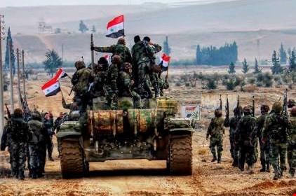وحدات من الجيش تستعيد السيطرة على عدة قرى بريف حماة وتتابع عملياتها ضد إرهابيي "النصرة" بريف دمشق