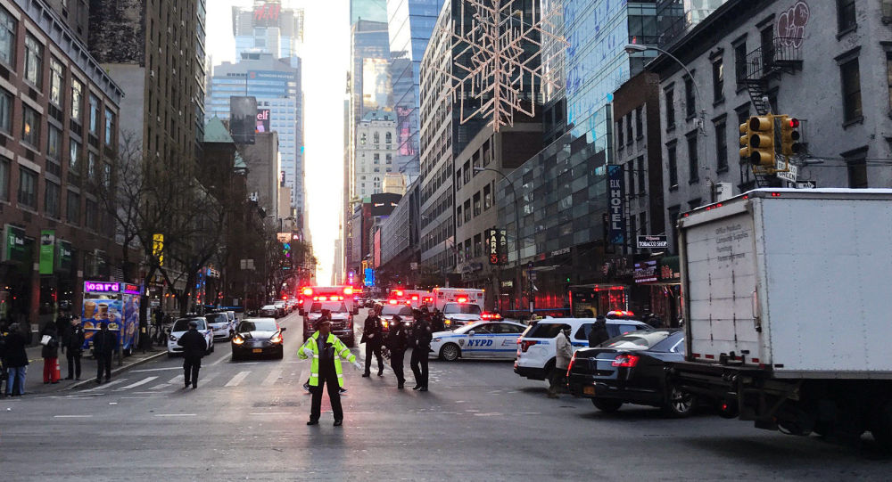 فيديو: الشرطة الأمريكية حادث مانهاتن هجوم إرهابي