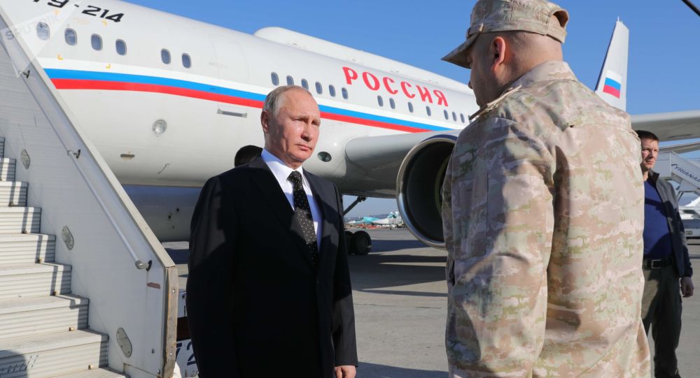 زيارة بوتين إلى سورية رسالة لأمريكا باتجاهين