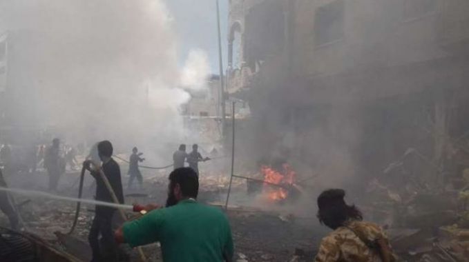 مقتل 20 شخصاً وإصابة 17 آخرين في غارات جوية لطيران التحالف السعودي على اليمن