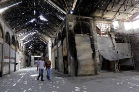 فيديو: أعمال الترميم تعيد أسواق حمص إلى سابق عهدها