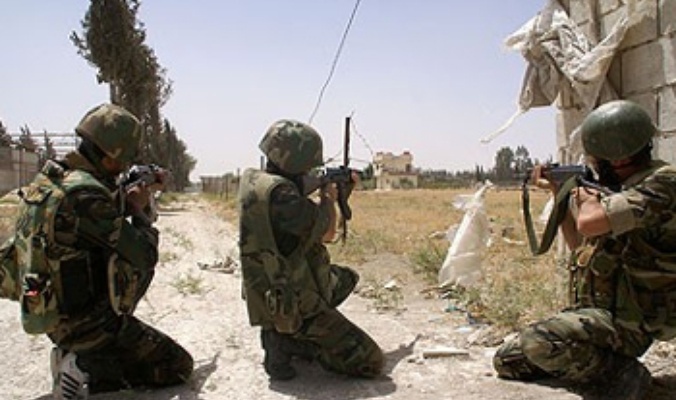 الجيش يحكم سيطرته الكاملة على محور الطماثيات والهنغارات ويطوق بؤر إرهابيي "النصرة" في قرية مغر المير بريف دمشق الجنوبي الغربي