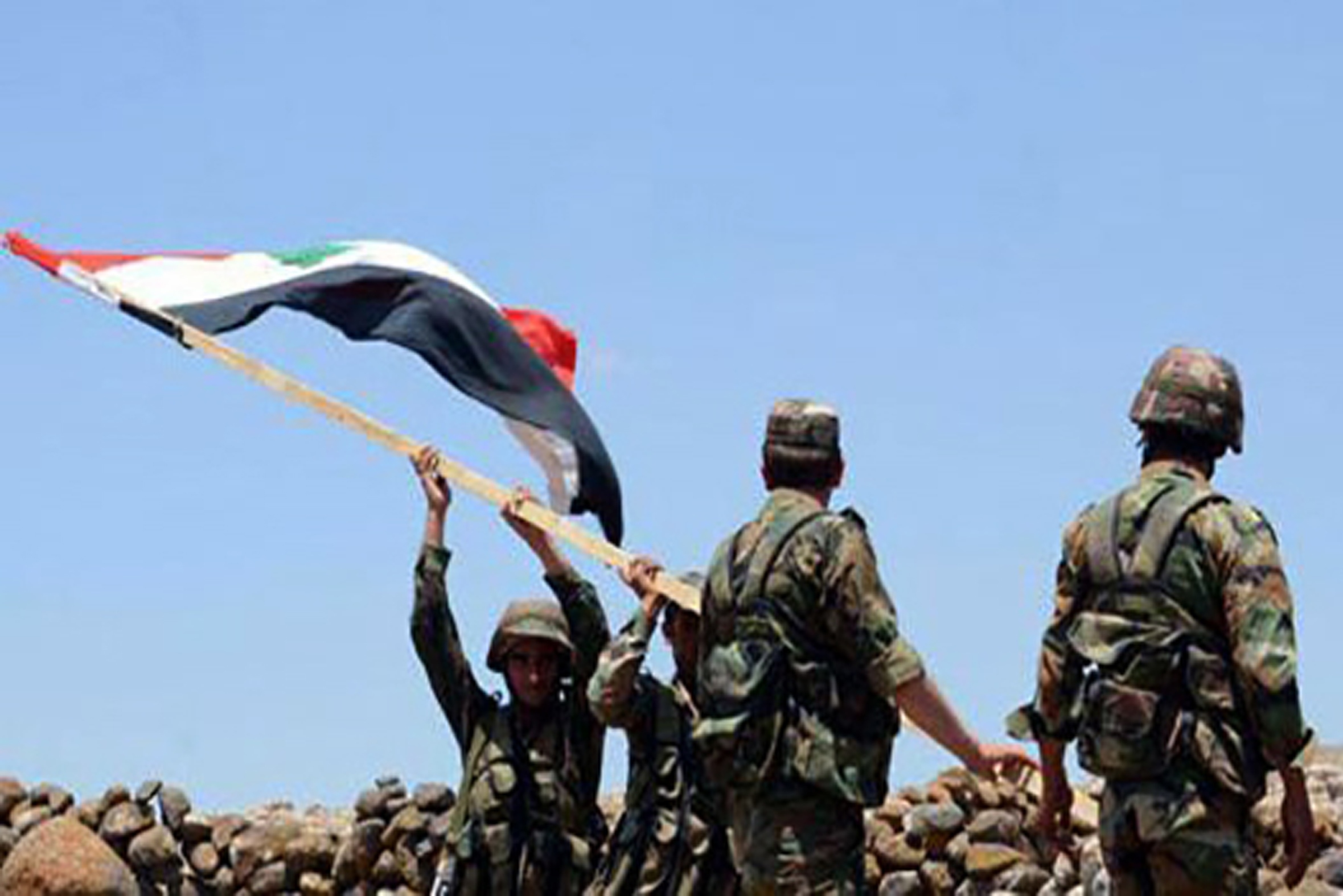 فيديو: دخول عناصر  الجيش العربي السوري إلى قرية مغر المير