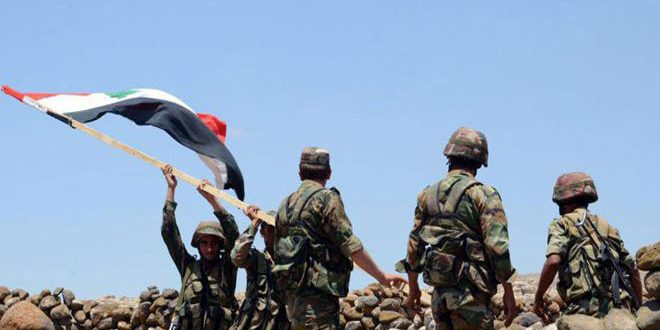 وحدات الجيش تستعيد السيطرة على بلدة عطشان و4 قرى وعدد من التلال بريف حماة الشمالي الشرقي