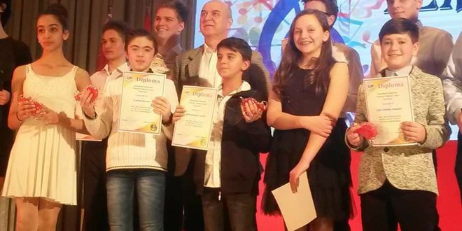 أطفال سورية بالمراكز الأولى في مسابقة بيلاروس