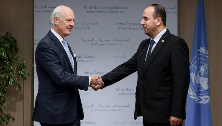 الهيئة التفاوضية السورية لم تحدد موقفها من المشاركة في سوتشي