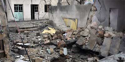 العدوان التركي على منطقة عفرين متواصل ودمار كبير في قصف على المنازل