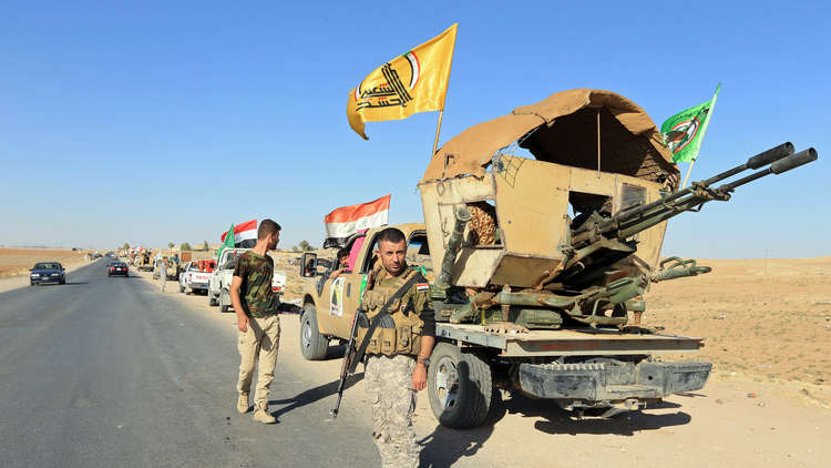 الحشد الشعبي يعلن تصديه لهجوم "داعش" على الحدود العراقية السورية