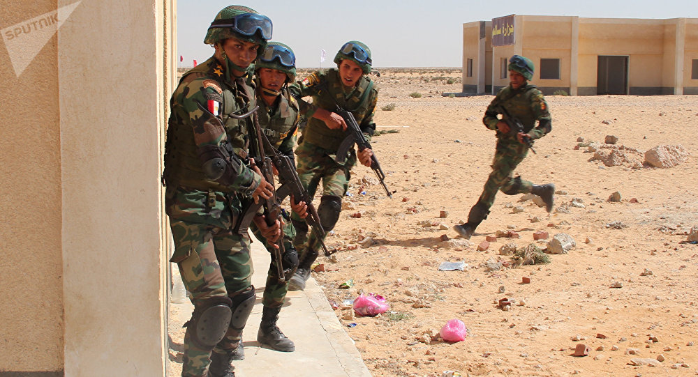 الجيش المصري يعلن مقتل 16 مسلحاً خلال العمليات العسكرية في سيناء