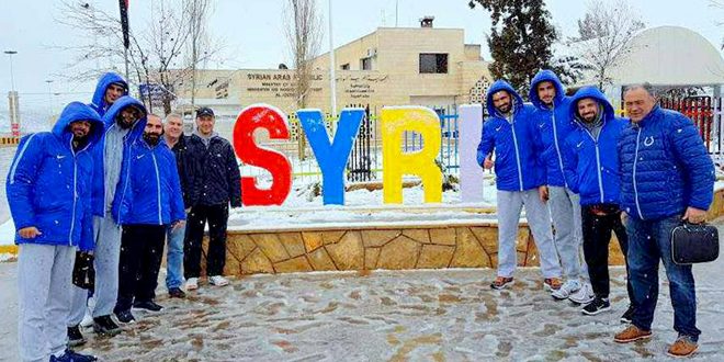 معسكر خارجي لمنتخب سورية بكرة السلة تحضيراً لتصفيات كأس العالم