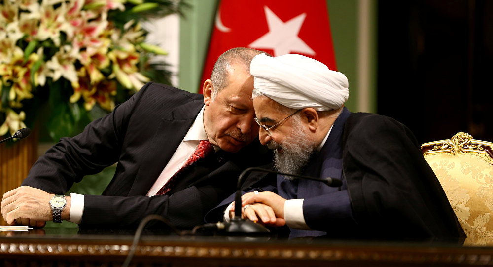 أردوغان وروحاني يتفقان على تسريع الجهود لوقف إطلاق النار في سورية