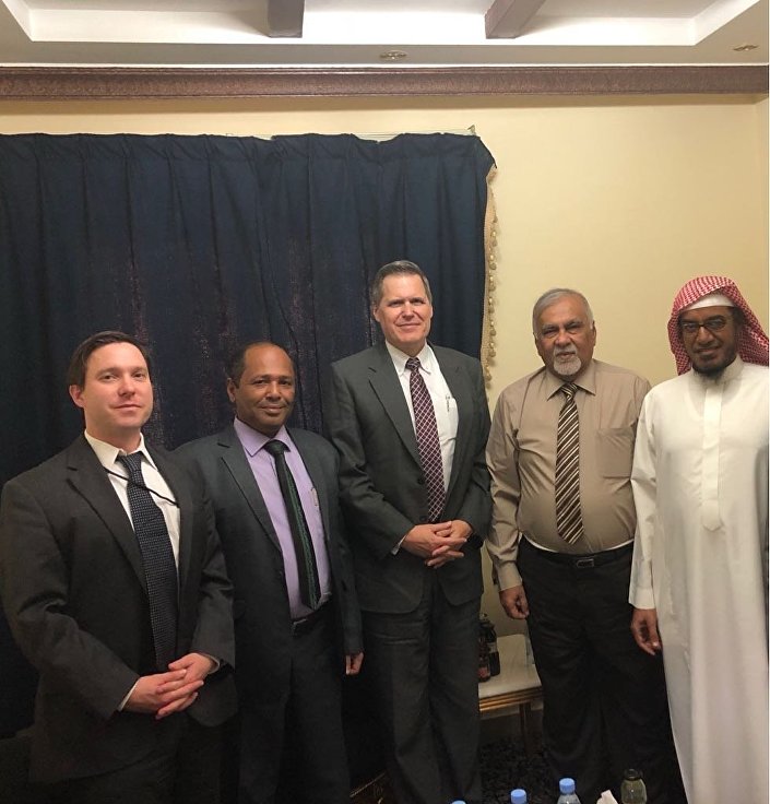لقاء لقادة من الحراك الجنوبي في السفير الأمريكي لدى اليمن في السعودية