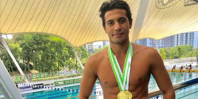 سباح سوري يحرز ثلاث ذهبيات وفضية في بطولة ماليزيا الدولية