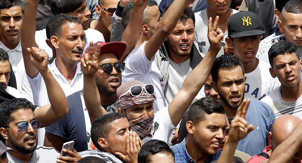 مسيرة شعبية في تونس للمطالبة بسن قانون يجرم التطبيع مع إسرائيل