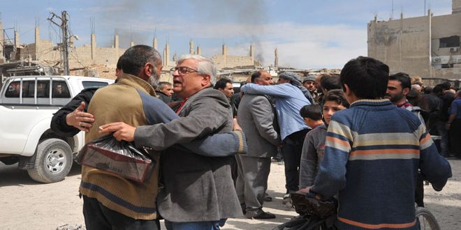 عودة 40 ألف شخص إلى منازلهم في الغوطة الشرقية بريف دمشق