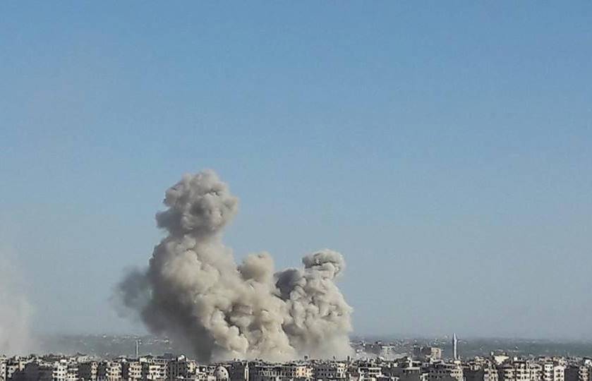 استشهاد 4 مواطنين وإصابة 22 آخرين جراء استهداف إرهابيو "جيش الإسلام"  العاصمة دمشق بعدة قذائف