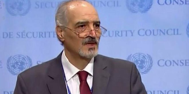 الجعفري: الحكومة السورية ستسهل وصول فريق منظمة حظر الأسلحة الكيميائية إلى أي نقطة يريدها أعضاؤه في دوما