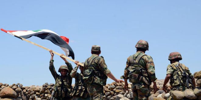 الجيش يتقدم في عملياته ضد التنظيمات الإرهابية في ريف حماة