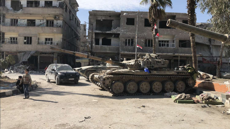 انباء عن اتفاق على وقف إطلاق النار في الغوطة  الغربية لـ دمشق