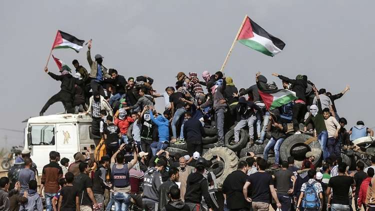 فلسطين: سقوط ضحايا على حدود غزة