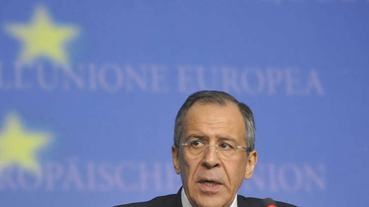 لافروف يدعو الاتحاد الأوروبي للتخلي عن معاداة روسيا