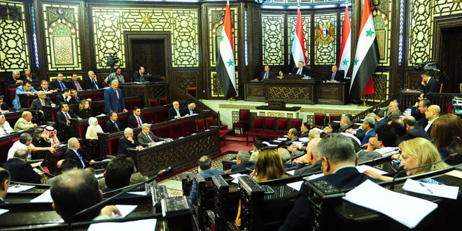 أعضاء مجلس الشعب يطالبون بحماية المنتج السوري وزيادة الدعم الحكومي للمدن والمناطق الصناعية
