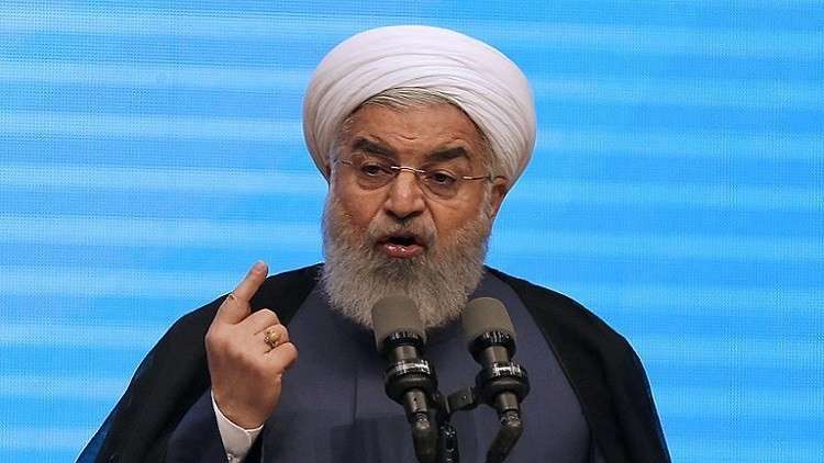 روحاني: الشعب الإيراني لا يخشى التهديدات الأمريكية الفارغة