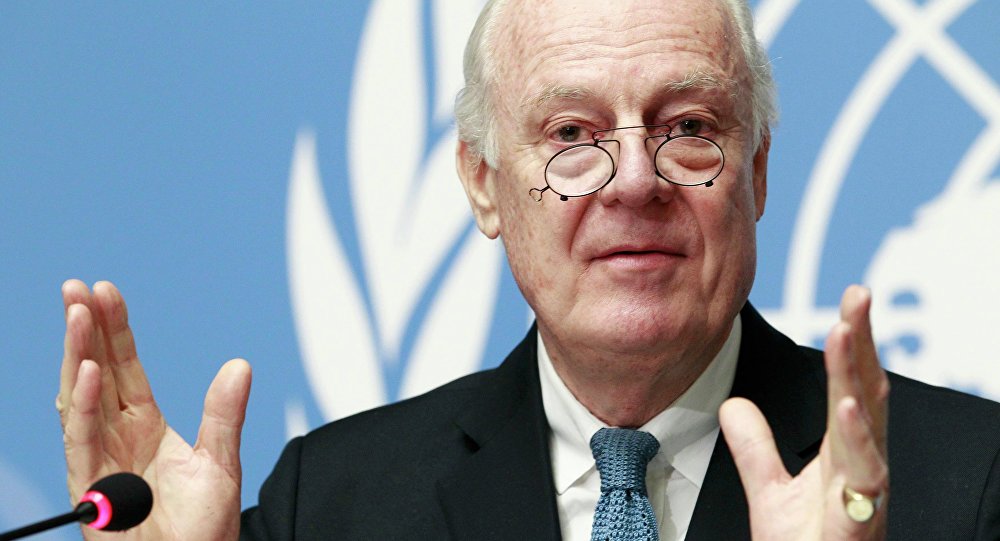 مكتب دي ميستورا: الأمم المتحدة تسلمت قائمة الحكومة السورية للجنة الدستورية وتبحثها بعناية