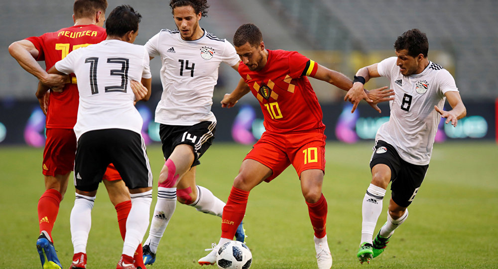 فيديو: أهداف مباراة بلجيكا ومصر الودية (0-3)