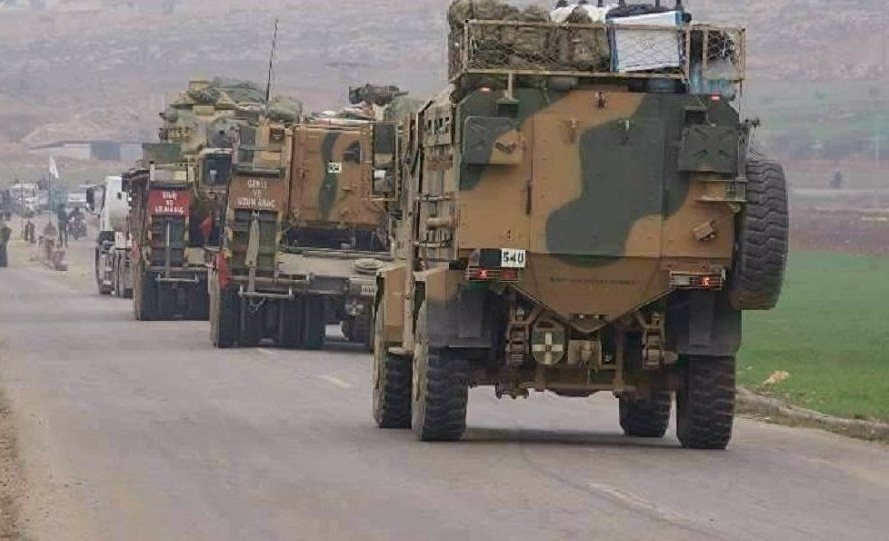 تعزيز لنقطة مراقبة تتبع لقوات الاحتلال التركي في ريف حماة الغربي