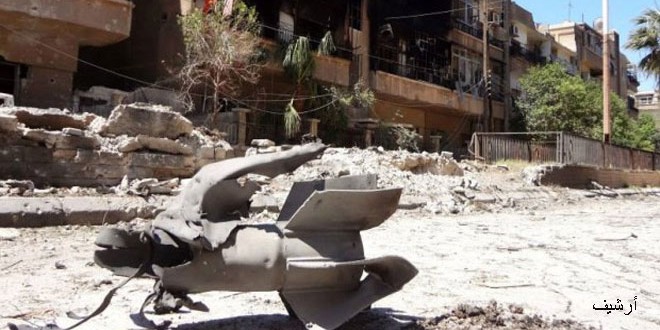 أضرار مادية جراء استهداف الإرهابيين بالقذائف أحياء سكنية في حلب… والجيش يرد على مصادر إطلاقها