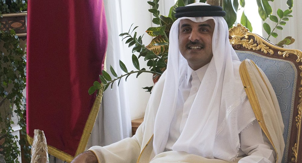رسالة شفهية من أمير قطر إلى ملك الأردن