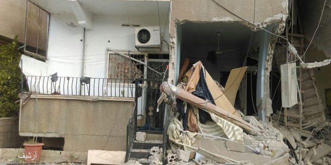إرهابيو “جبهة النصرة” يعتدون بقذيفتين على منطقة الضاحية بمدينة درعا