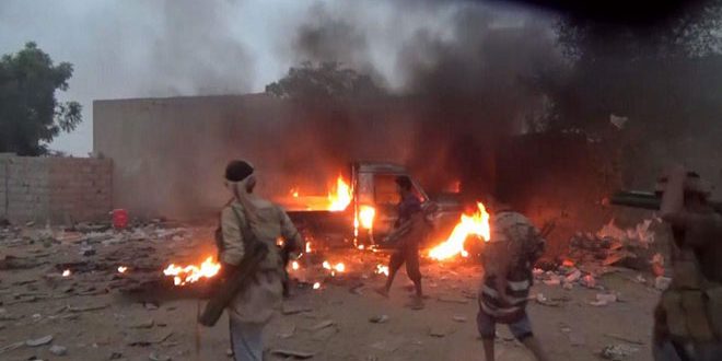 مقتل وإصابة عدد من مرتزقة تحالف العدوان السعودي في عسير باليمن