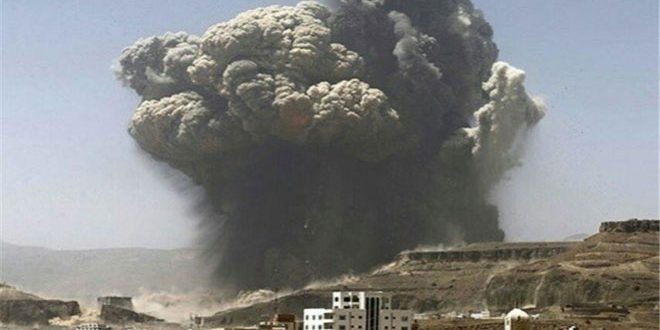 طيران العدوان السعودي يواصل شن غاراته على المدن اليمنية