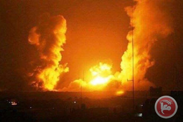 قصف جوي ومدفعي "اسرائيلي" على قطاع غزة