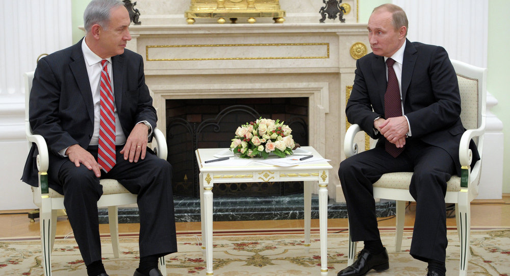 بوتين ونتنياهو يبحثان الشرق الأوسط والتسوية السورية هاتفيا