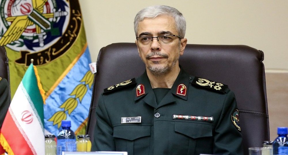 رئيس أركان الجيش الإيراني: أمريكا تخاطر برد فعل قوي لن تتخيله