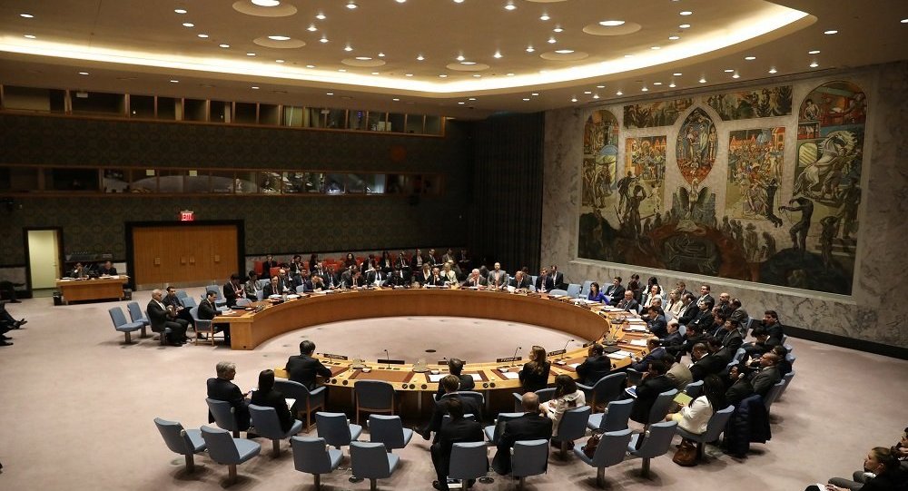 الولايات المتحدة تعترض على المبادرة الروسية بشأن الشرق الأوسط في مجلس الأمن الدولي