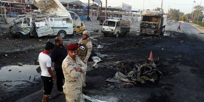 إصابة 3 عراقيين بتفجيرين إرهابيين شمال بغداد وديالى