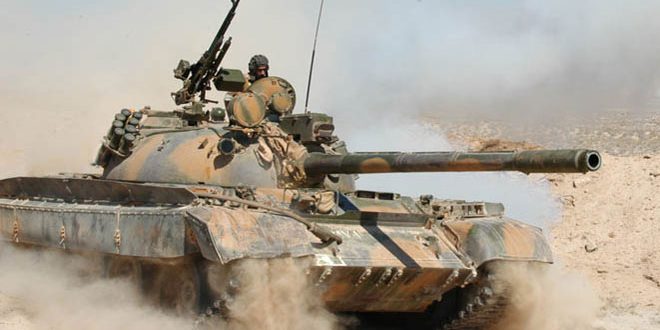 وحدات من الجيش توقع عدداً من القتلى بصفوف إرهابيي تنظيم “جبهة النصرة” والمجموعات المرتبطة به بريف حماة الشمالي