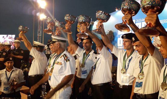 فريق الغوص السوري يحرز المركز الثالث في دورة الألعاب العسكرية الدولية في إيران