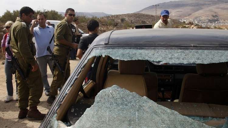 مستوطنون يحطمون 40 سيارة فلسطينية بشمال الضفة الغربية