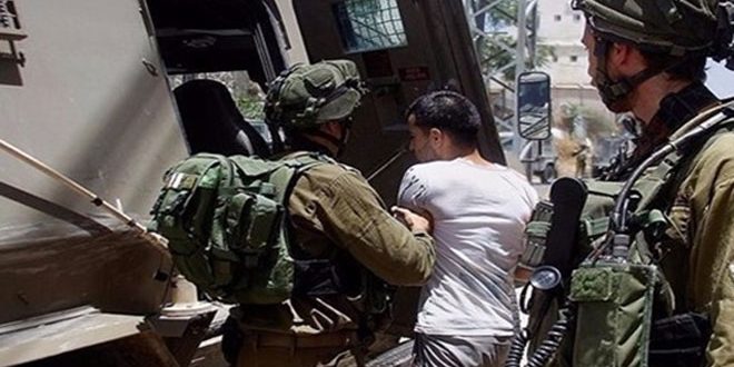 الاحتلال يعتقل 27 فلسطينيا في عدة مناطق بالضفة الغربية