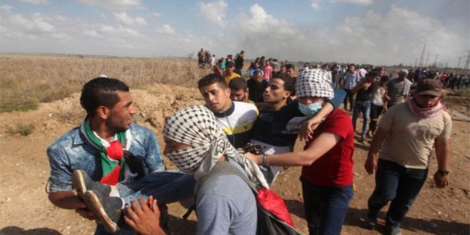 استشهاد فلسطيني برصاص الاحتلال الإسرائيلي في قطاع غزة